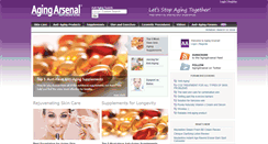 Desktop Screenshot of anti.agingarsenal.com